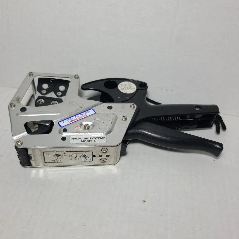 3 Halmark Systems Model L Labeler Price Tag Tagging Pricing Guns No Labels